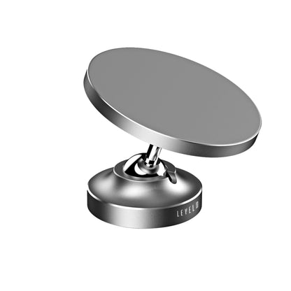 Levelo Magnifica Foldable Dual Magnet Phone Holder - Silver