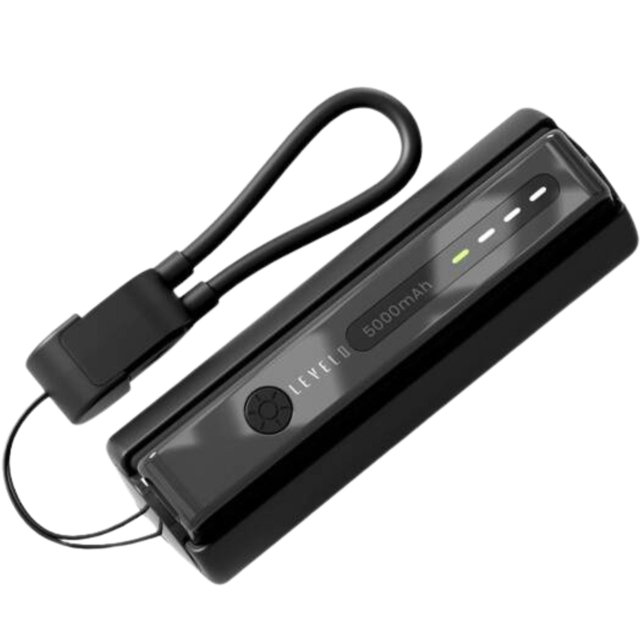 Levelo Nova Pro Power Bank With Flashlight 5000mAh - Black
