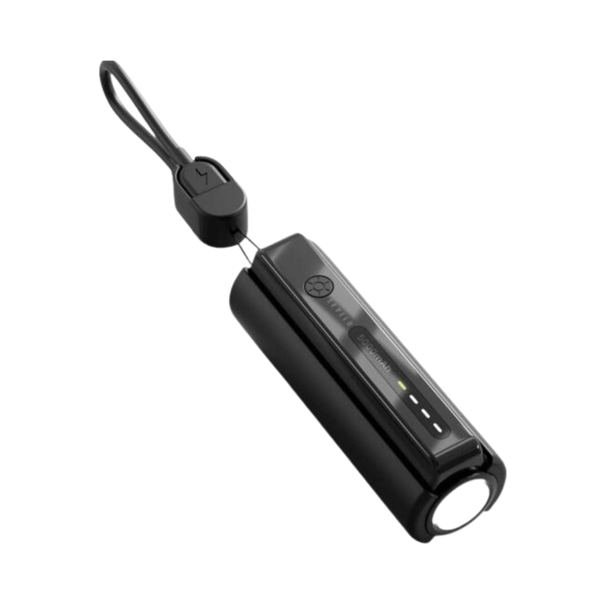 Levelo Nova Pro Power Bank With Flashlight 5000mAh - Black