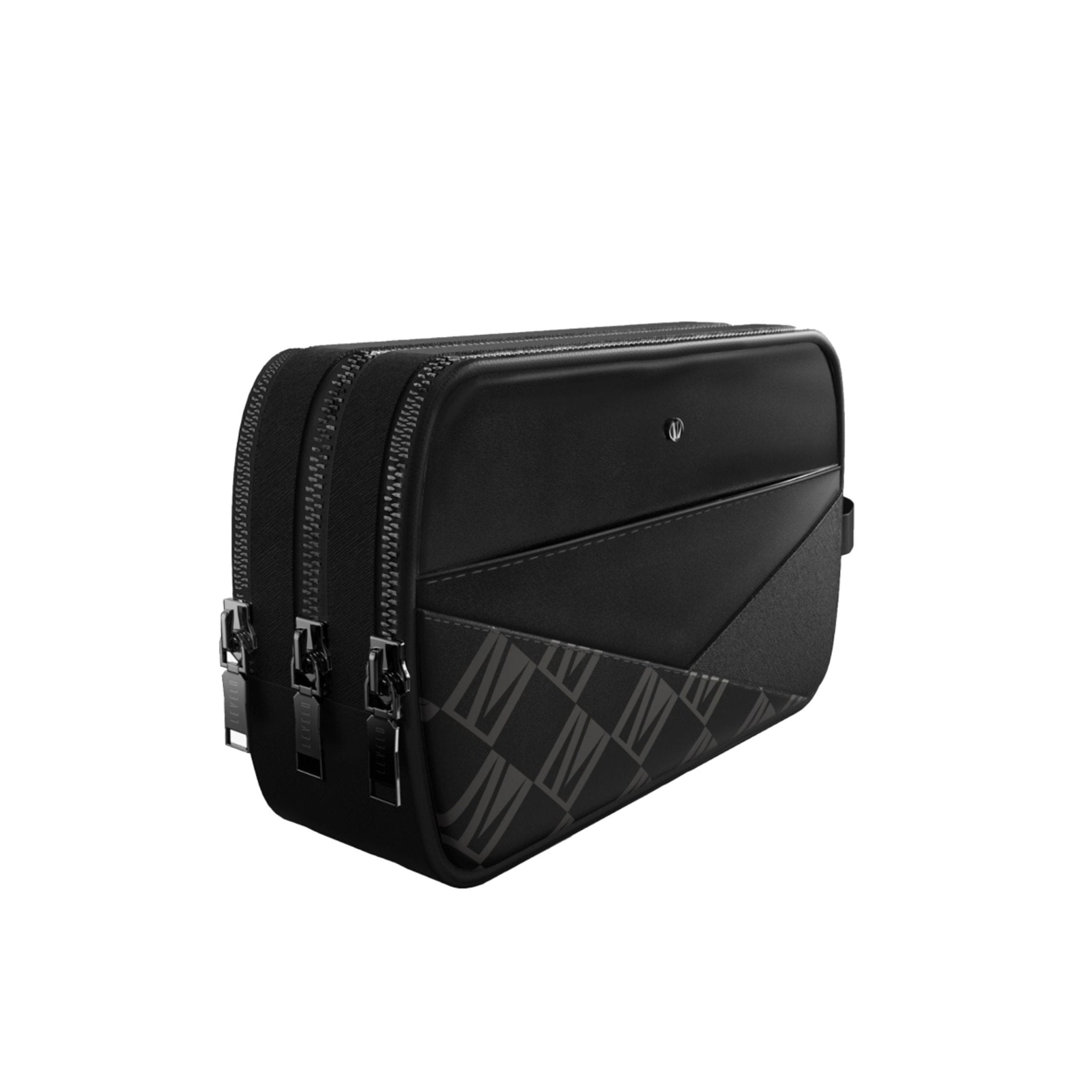 Levelo Poche Pouch With LVL Signature Logo - Black