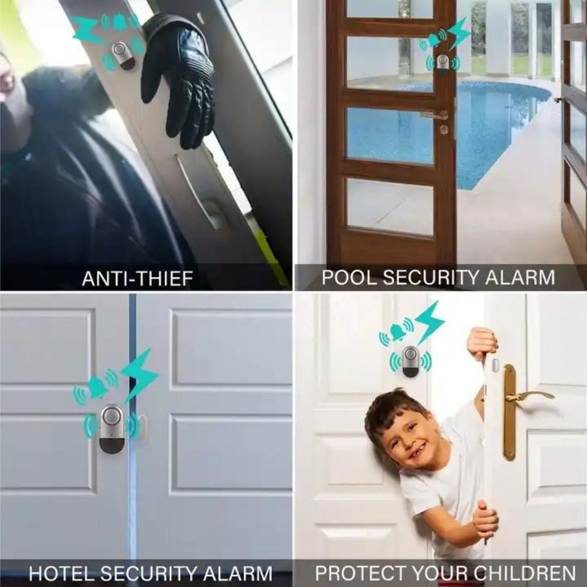 Loud Door and Window Open Alarm Sensor
