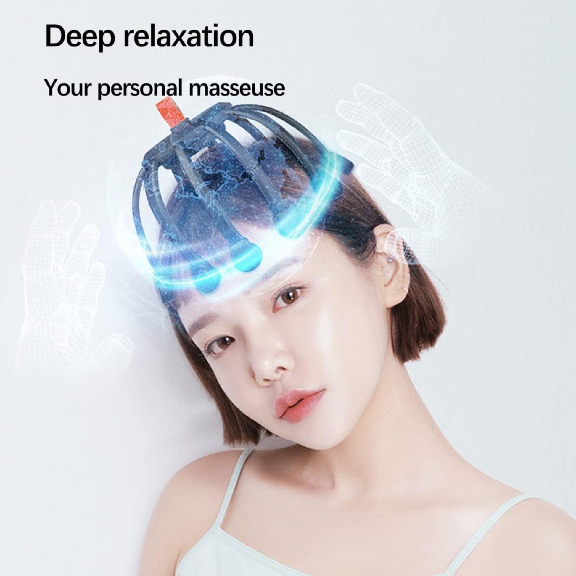 MDHL Intelligent Head Massager K108 - Black