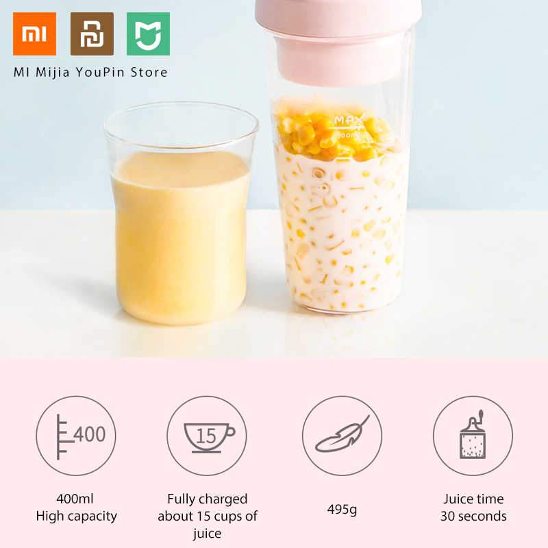 MI 17Pin Star Fruit Cup mini Portable Blender Juicer 400ml