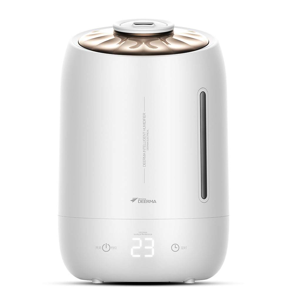 MI Deerma- Air Humidifier F600 5L Household Air Purifying Mist Maker Timing Touch