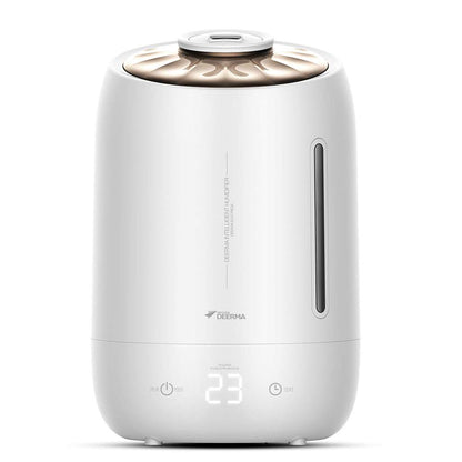 MI Deerma- Air Humidifier F600 5L Household Air Purifying Mist Maker Timing Touch