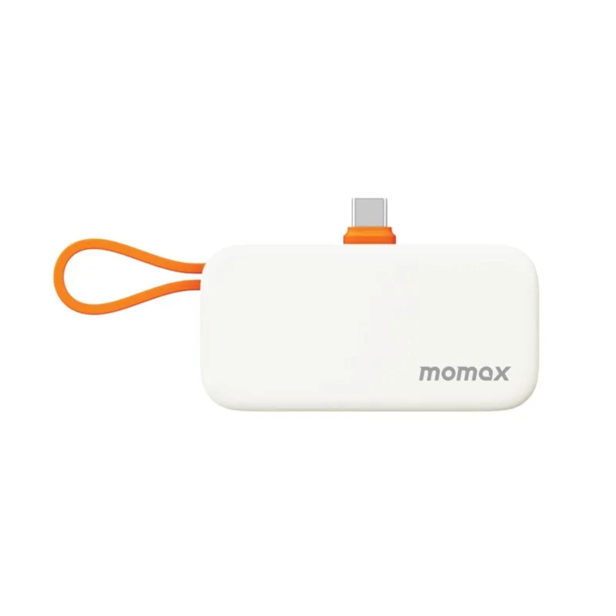 MOMAX 1-Power Mini 5000mAh 3in1 Power Bank With USB-C Plug