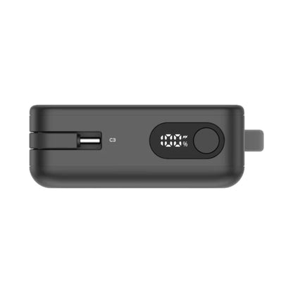 MOMAX 1-Power Vital+ 30W Fast Charging 20000mAh Power Bank with Dual Built In Type C Cables - Black