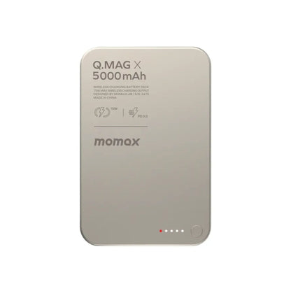 MOMAX Q.MAG X 5000mAh Magnetic Power Bank