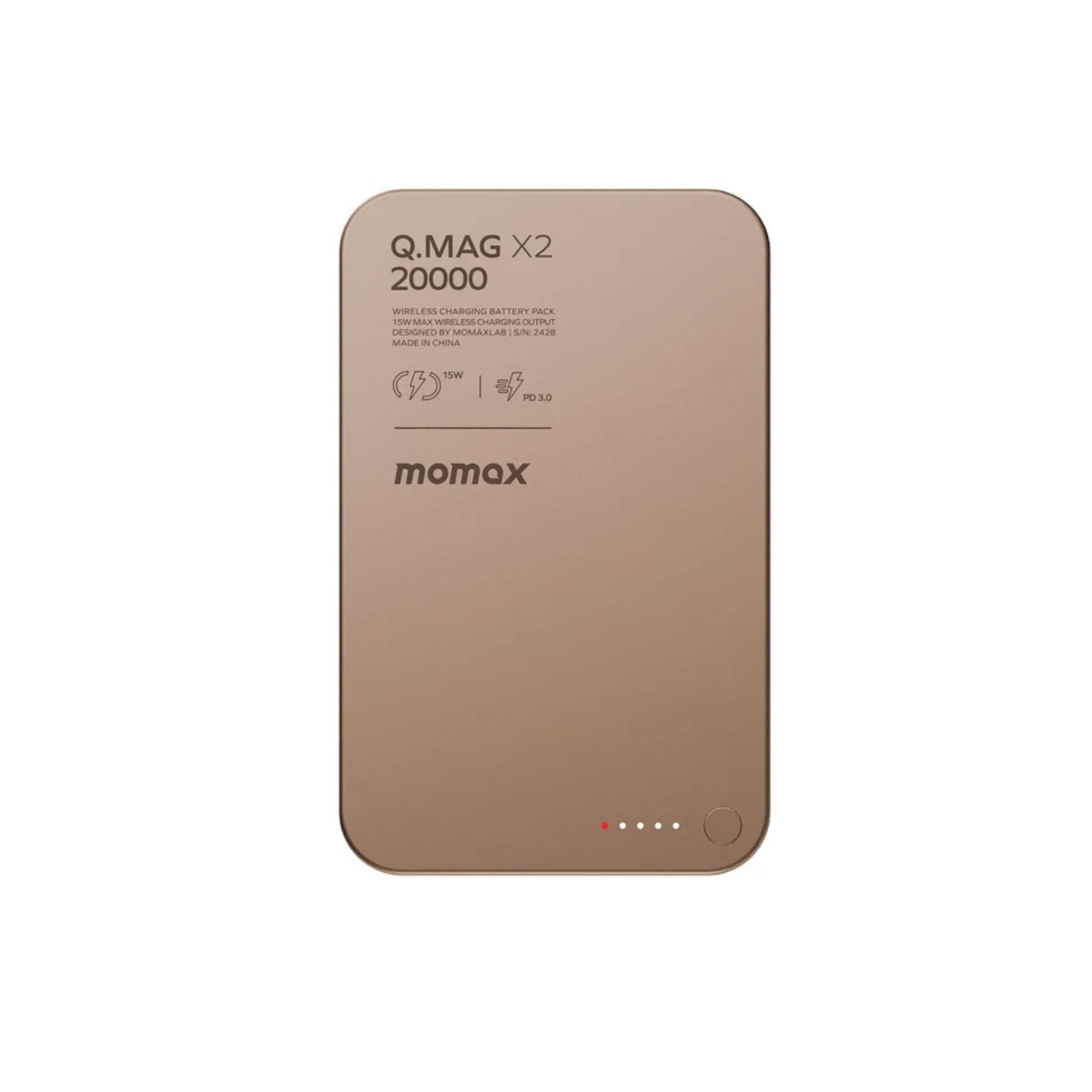 MOMAX Q.MAG X2 20000mAh Magnetic Power Bank