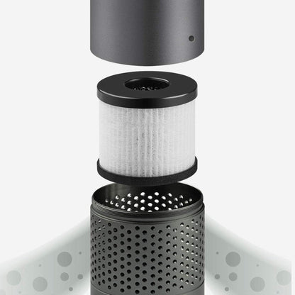 MOMAX pure Go Portable Smart Air Purifier Space Grey