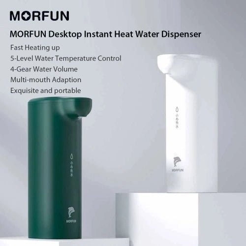 MORFUN Pocket Portable Instant Hot Water Dispenser MF211 - Green