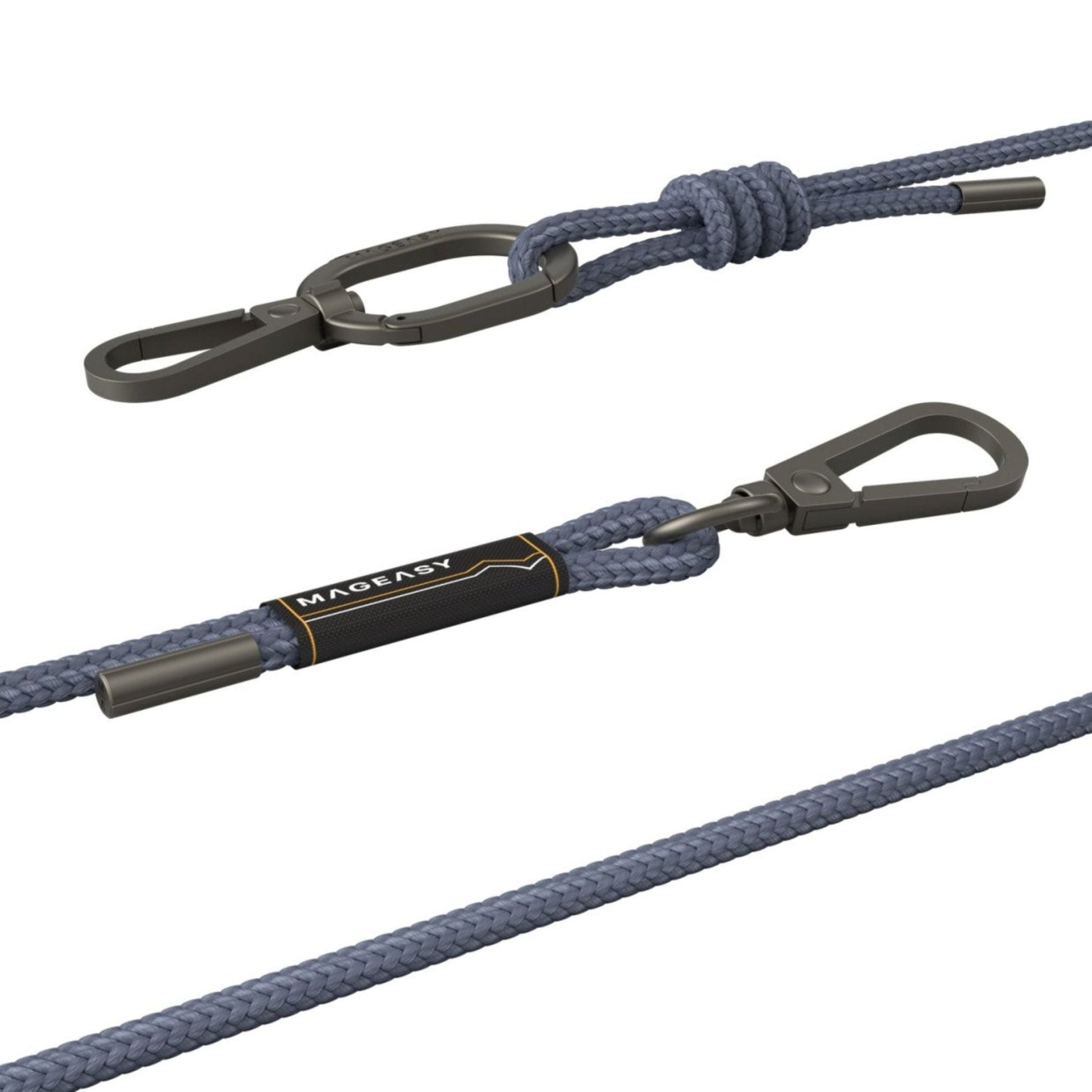 MagEasy 6mm Strap + Strap Card - Phone Lanyard - Riverside Blue