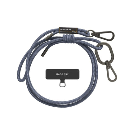 MagEasy 6mm Strap + Strap Card - Phone Lanyard - Riverside Blue