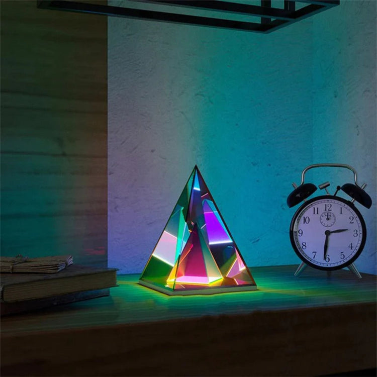 Magic Pyramid Led Colorful Table Light For Bedroom - Big