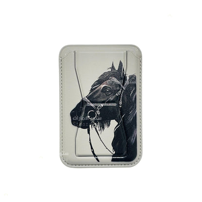 Magnetic Card Holder Black Horse - 3