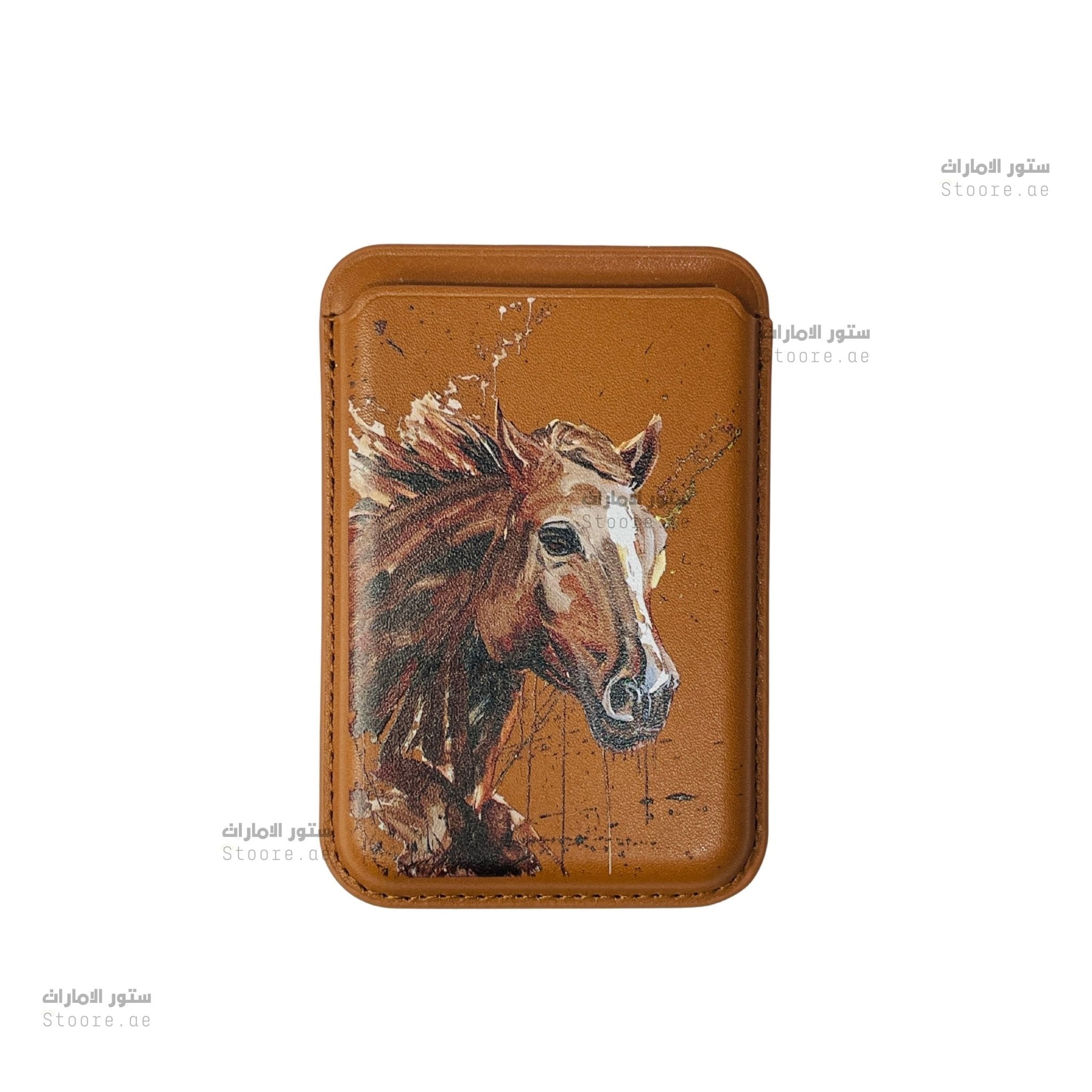 Magnetic Card Holder Horse - 12