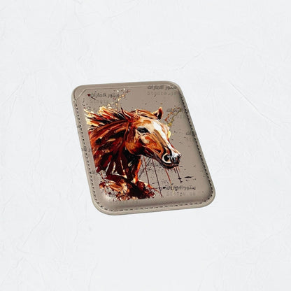 Magnetic Card Holder Horse - 32