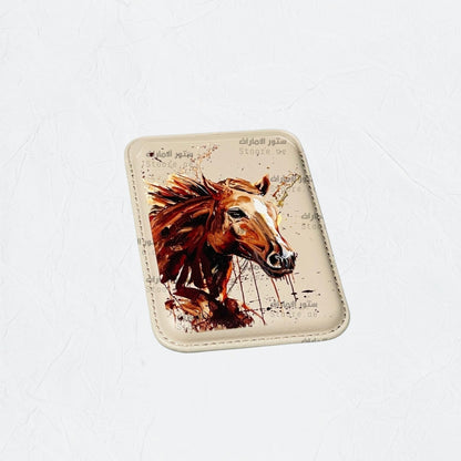 Magnetic Card Holder Horse - 34