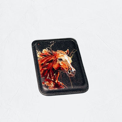 Magnetic Card Holder Horse - 35