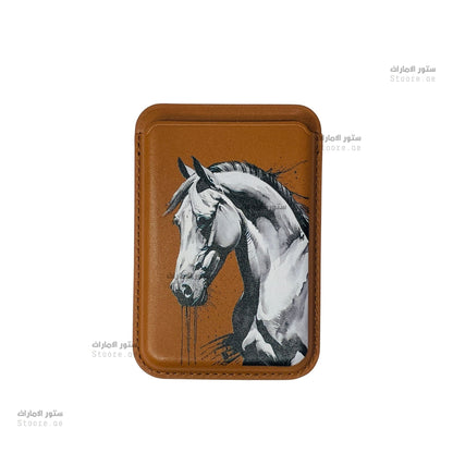 Magnetic Card Holder Horse - 7