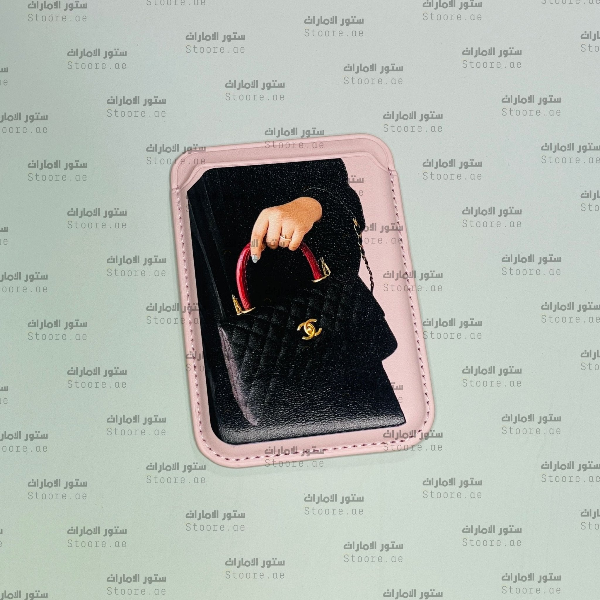 Magnetic Card Holder Lady - 10