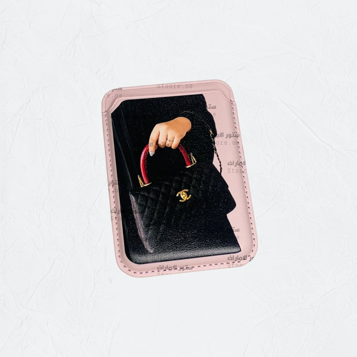 Magnetic Card Holder Lady - 10