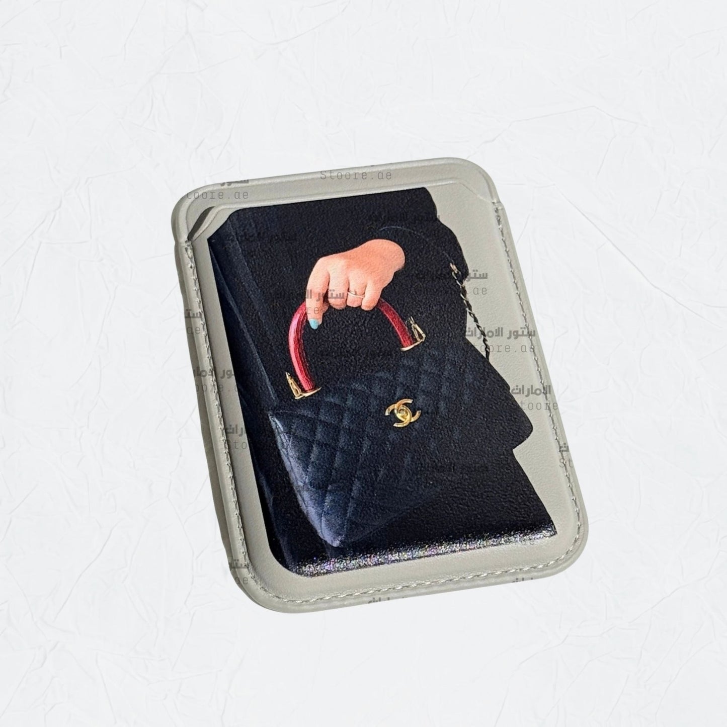 Magnetic Card Holder Lady - 3