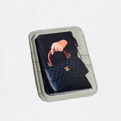 Magnetic Card Holder Lady - 3