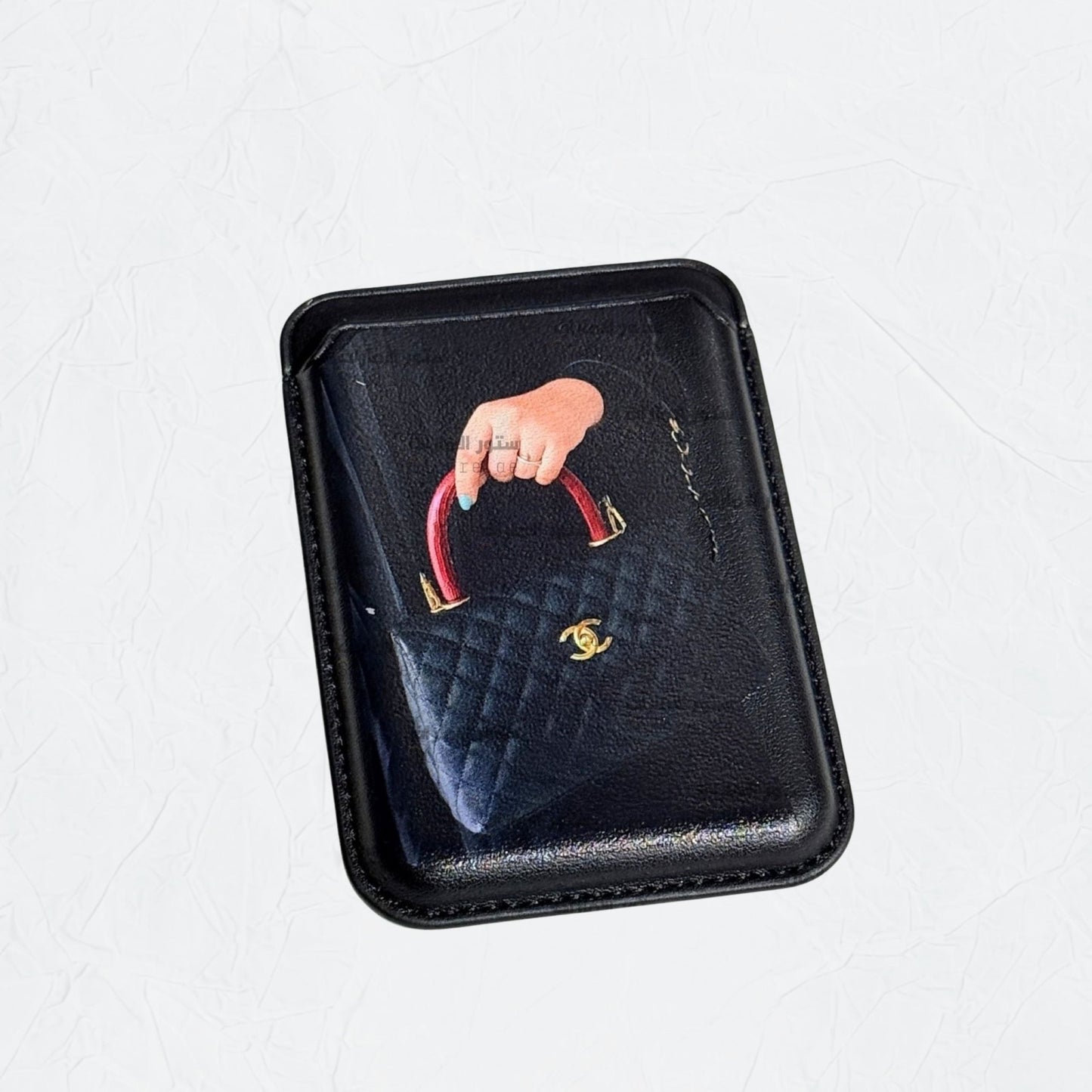 Magnetic Card Holder Lady - 4