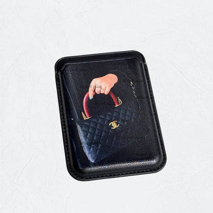 Magnetic Card Holder Lady - 4