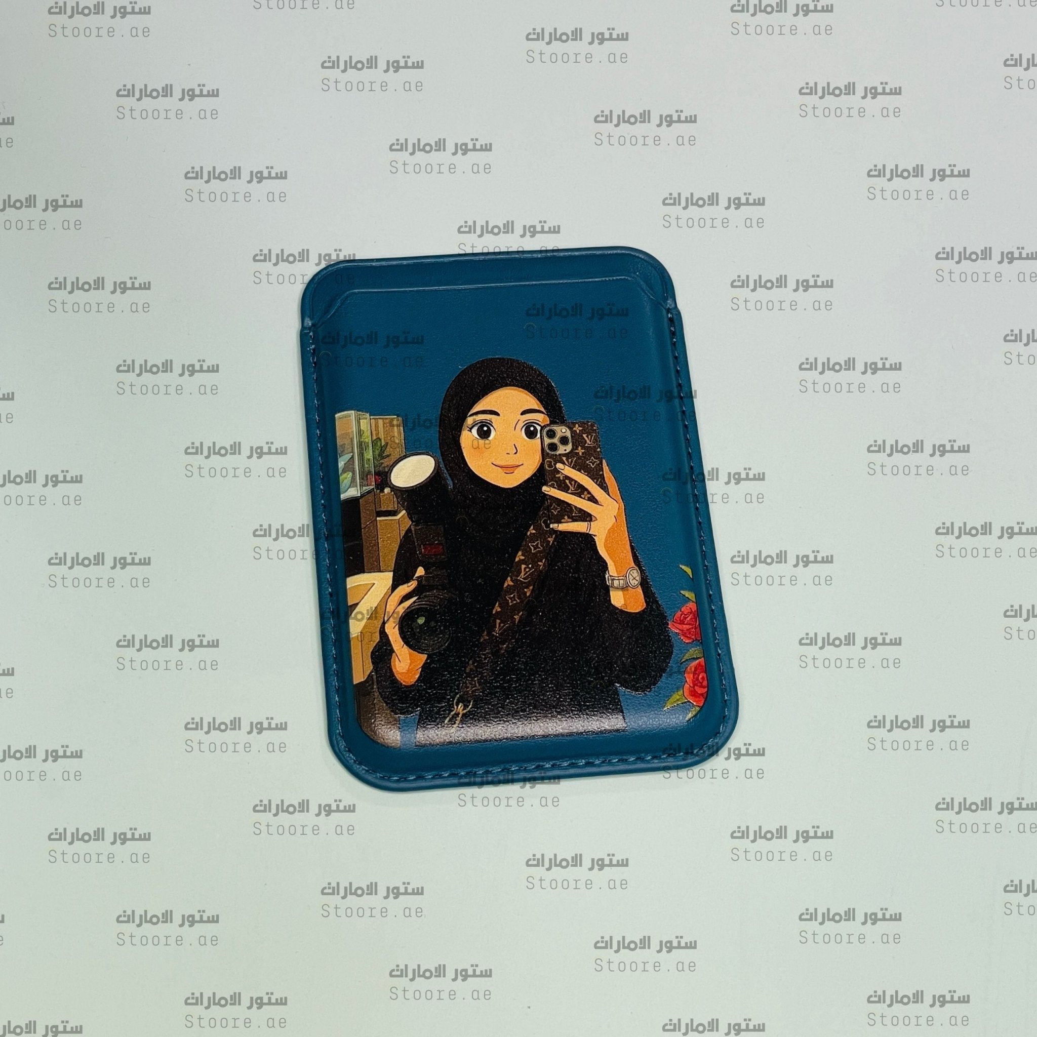 Magnetic Card Holder Lady - 5
