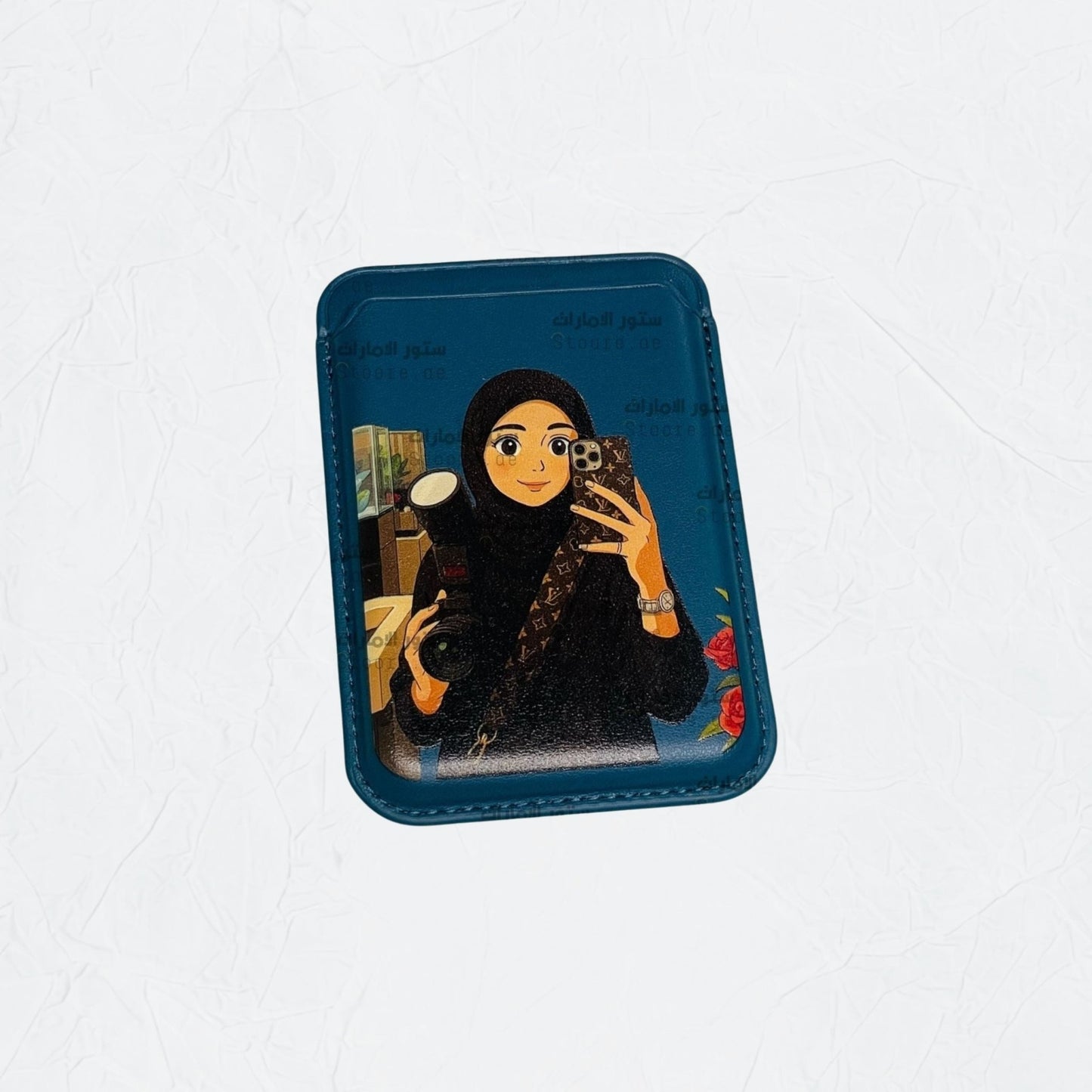 Magnetic Card Holder Lady - 5