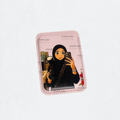 Magnetic Card Holder Lady - 7