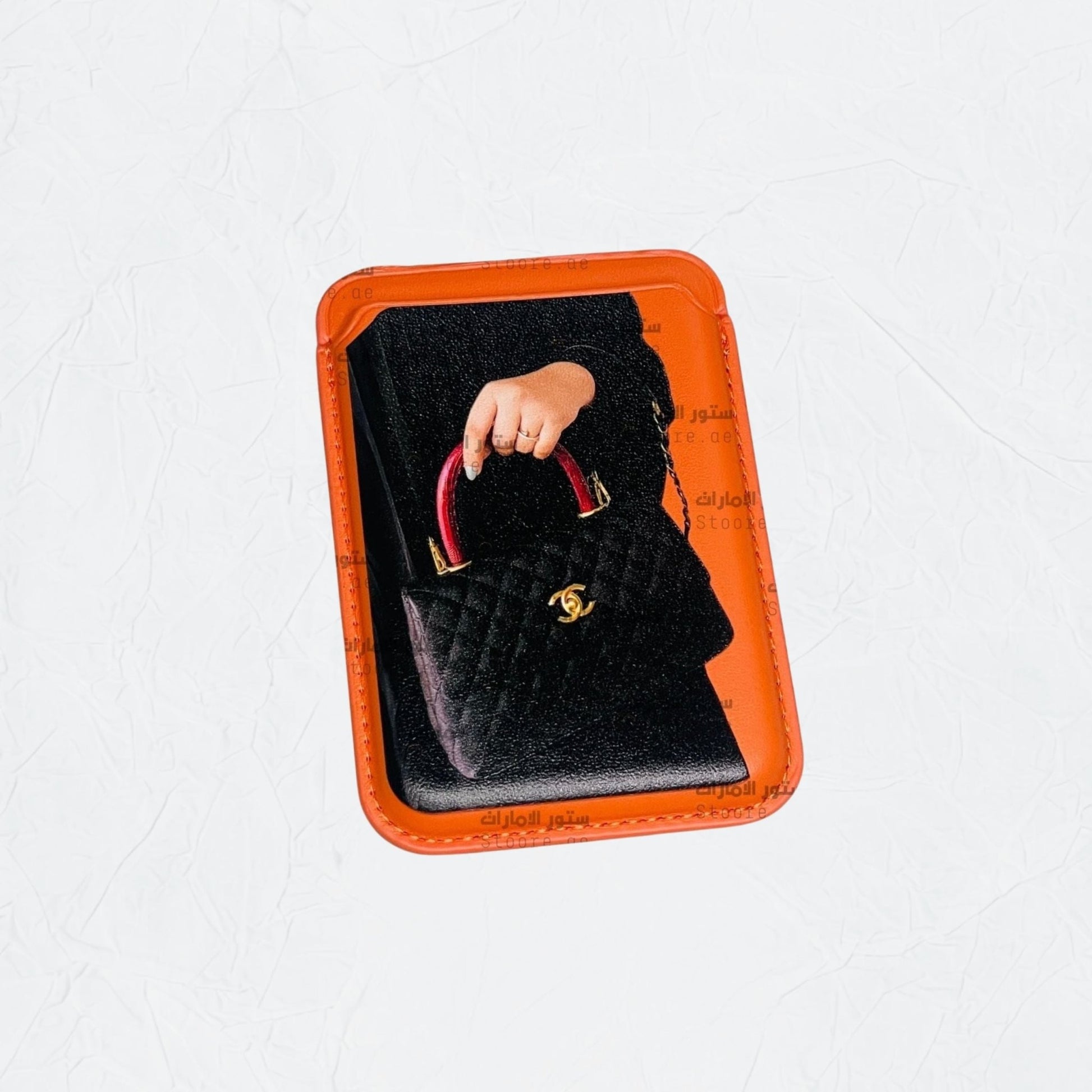 Magnetic Card Holder Lady - 9