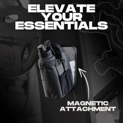 Magnetic Gym Bag - Black