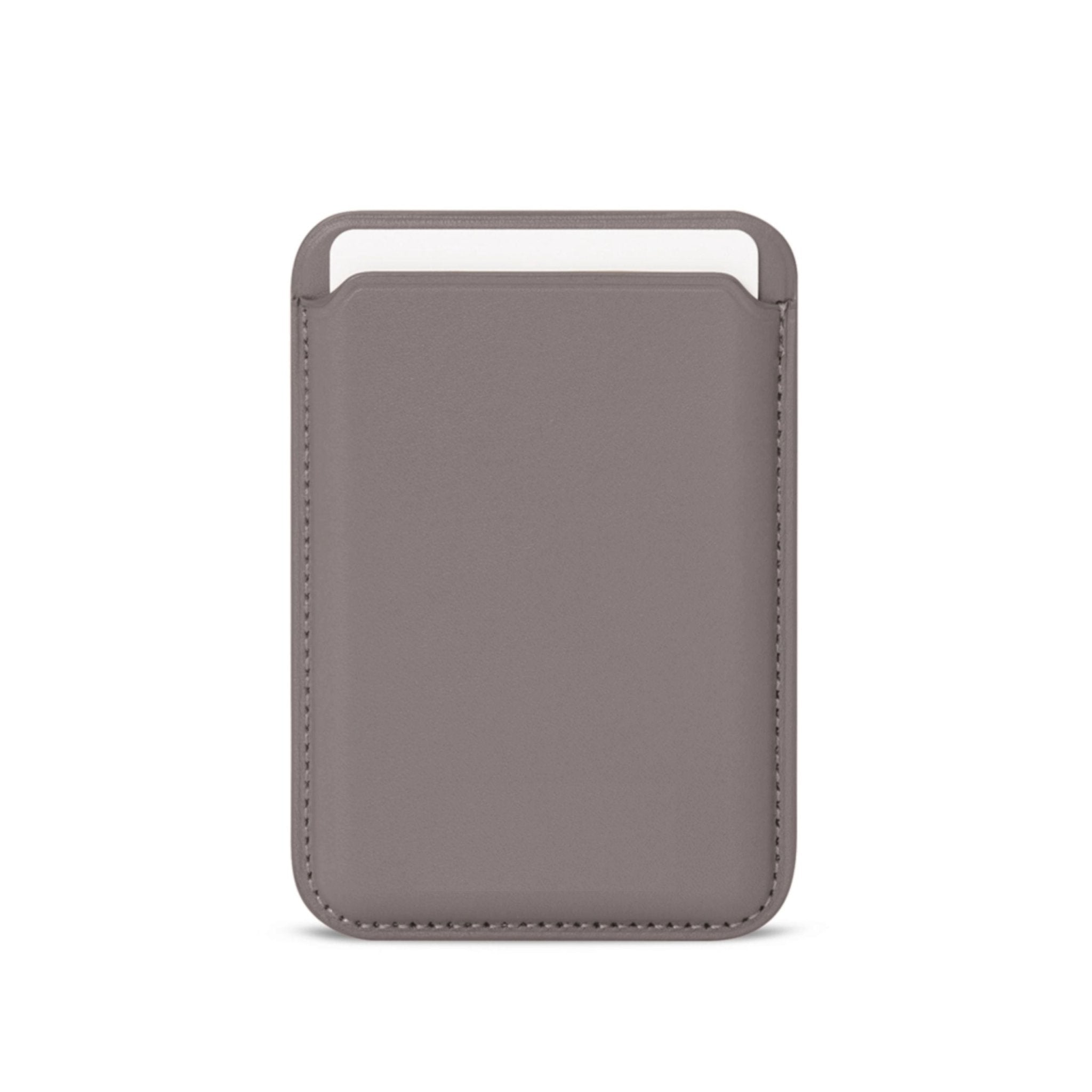 Magnetic Leather Card Holder