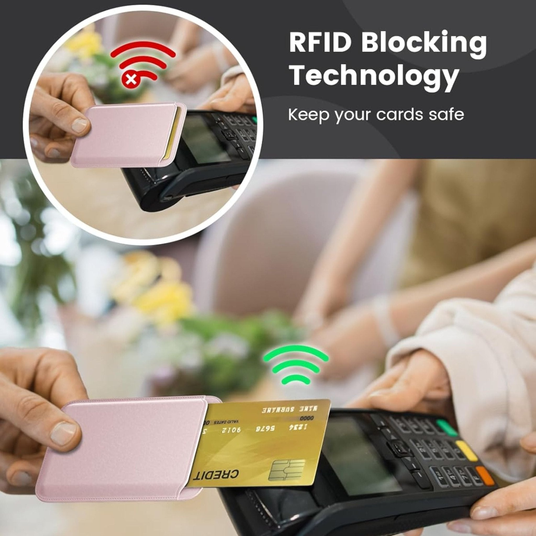 Magnetic Silcone Card Holder