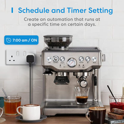 Meross Smart Wi-Fi Plug Mini MSS110HK (UK Version) - White