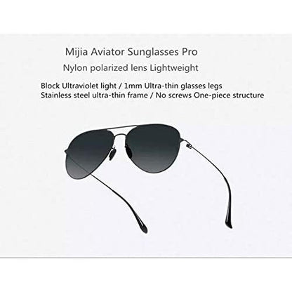Mi Polarized Navigator Sunglasses Pro - Gunmetal
