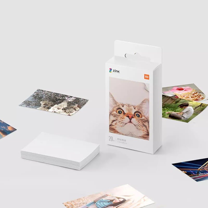 Mi Portable Photo Printer Paper (2*3 inch 20-sheets)