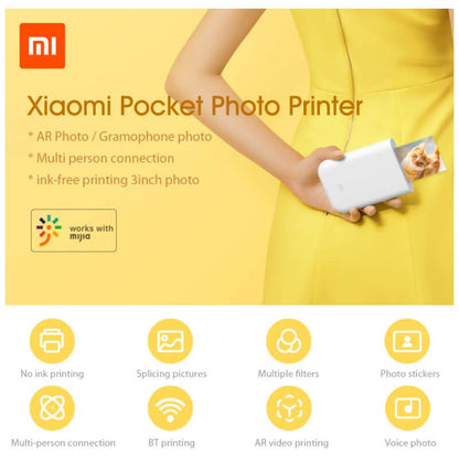 Mi Portable Photo Printer - White