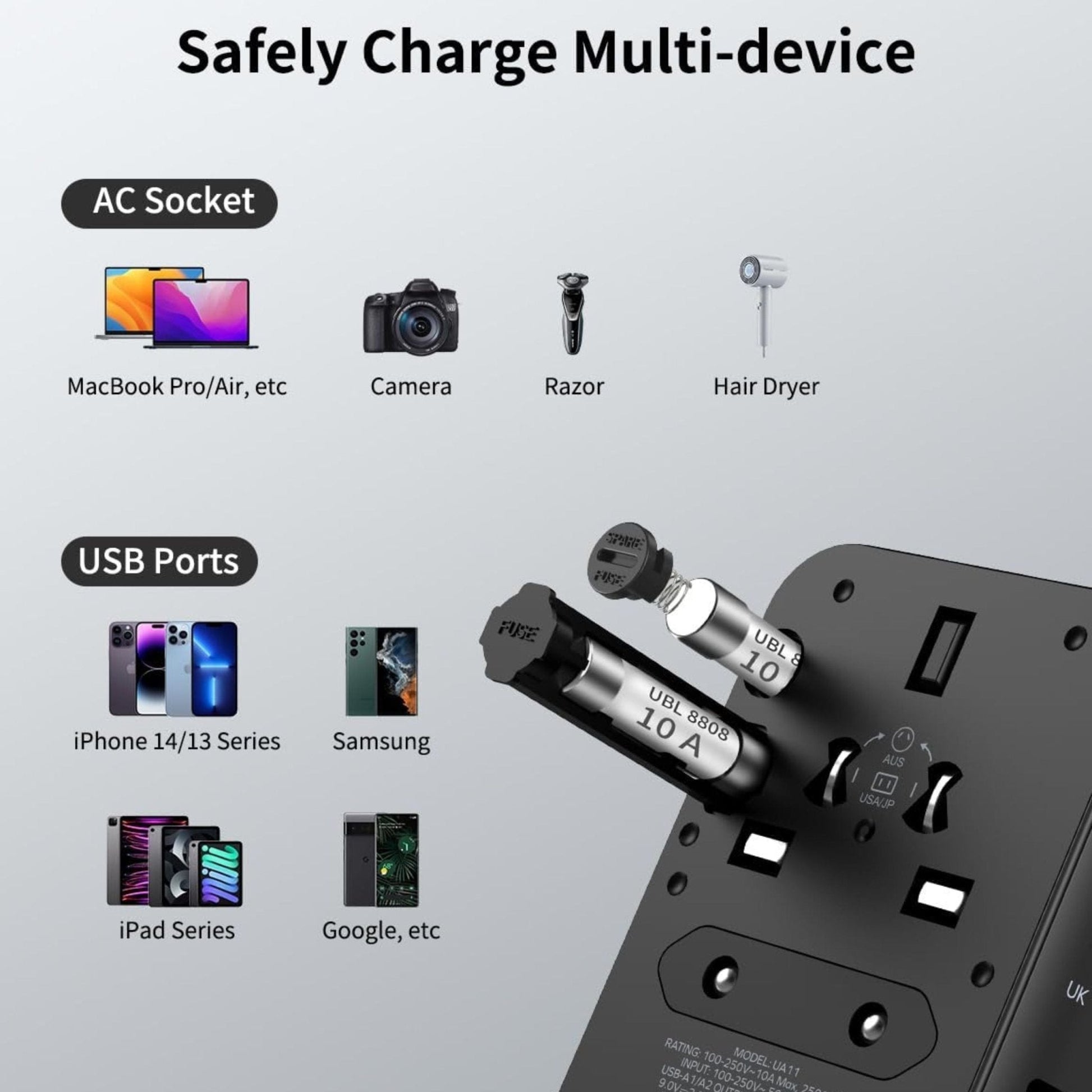 Momax 1-World PD Global Travel Fast Charging Socket 20W