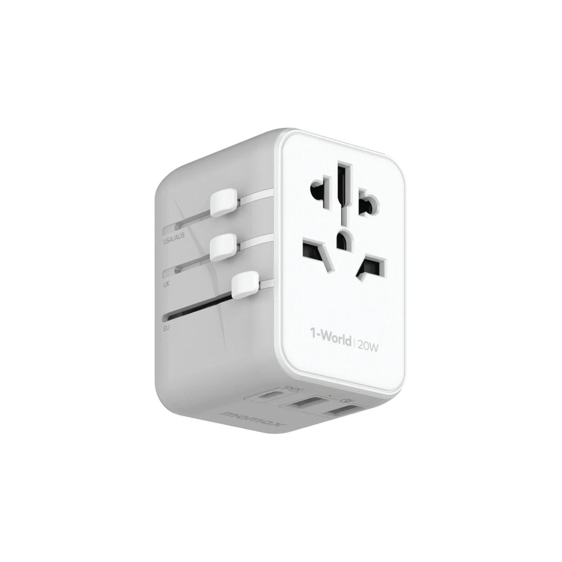 Momax 1-World PD Global Travel Fast Charging Socket 20W