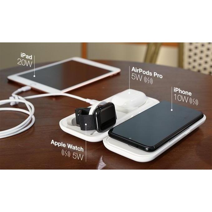 Momax AirBox True Wireless Power - White