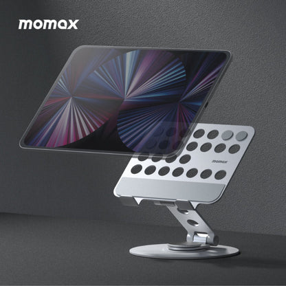 Momax Fold Stand Mila Rotatable Tablet Stand - Silver