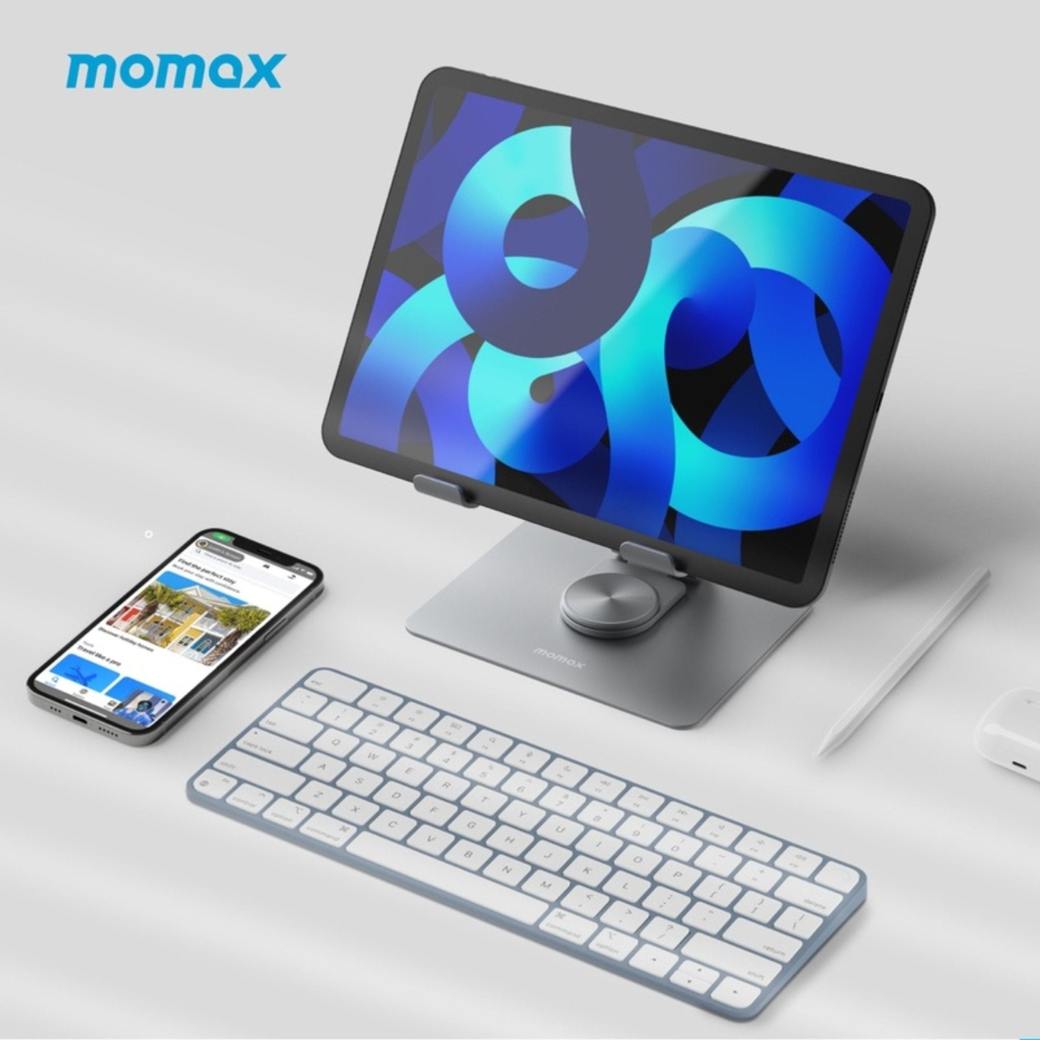 Momax Fold Stand Rotatable Tablet Stand KH8U