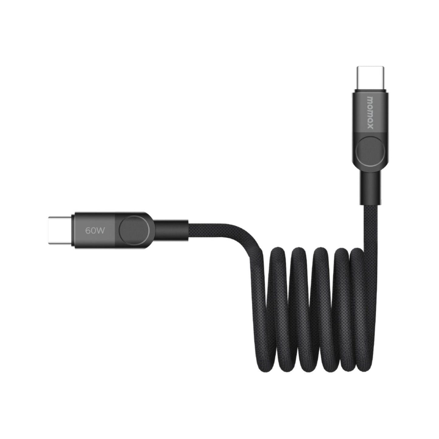 Momax Mag Link 60W USB-C TO USB-C Magnetic Cable 2M