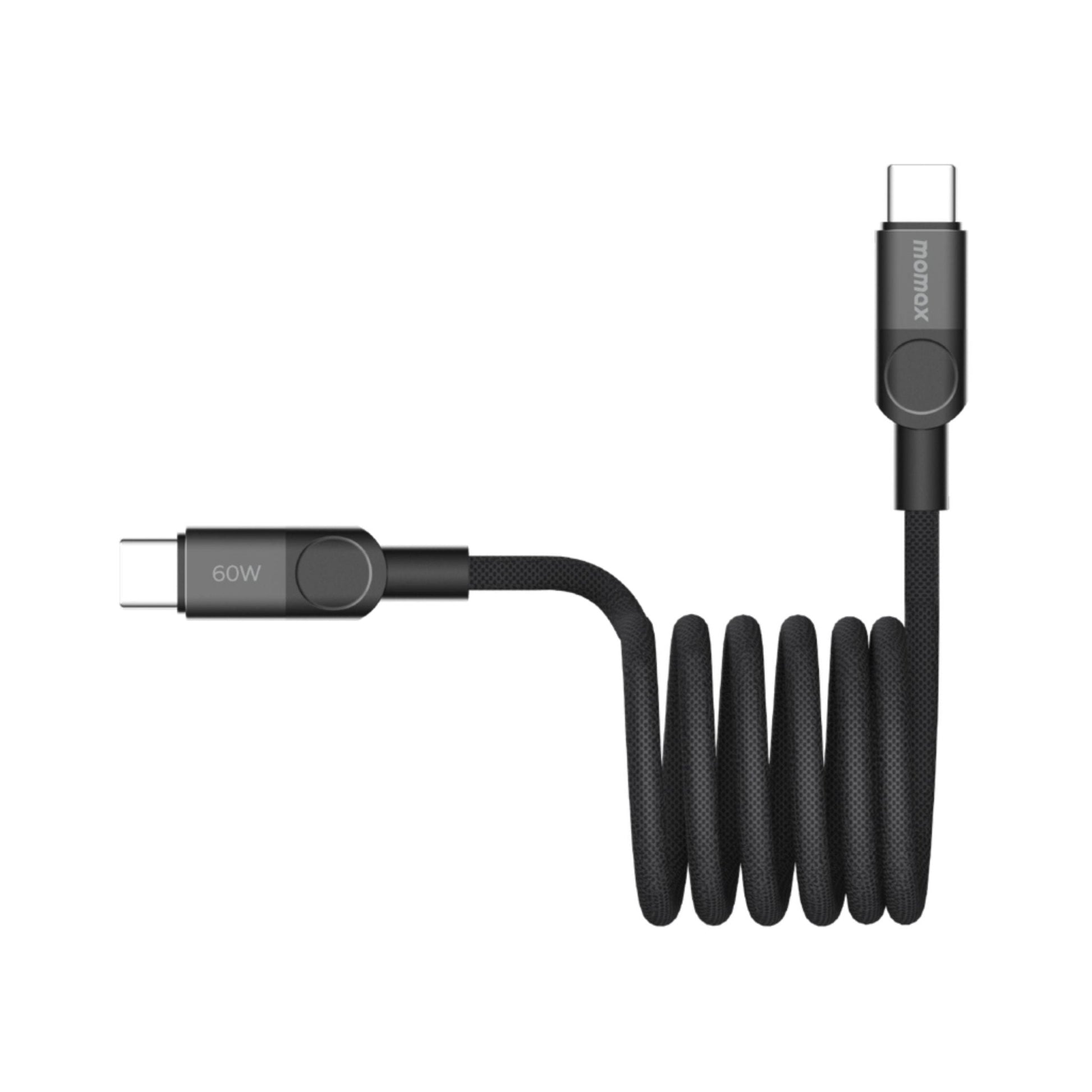 Momax Mag Link 60W USB-C TO USB-C Magnetic Cable 2M