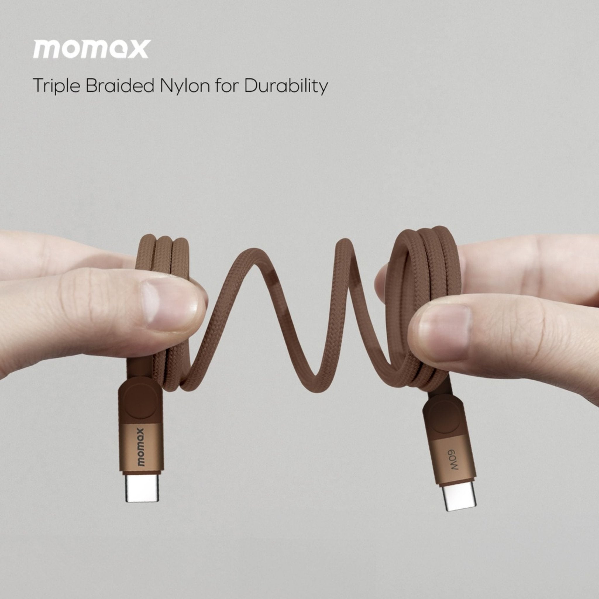 Momax Mag Link 60W USB-C TO USB-C Magnetic Cable 2M