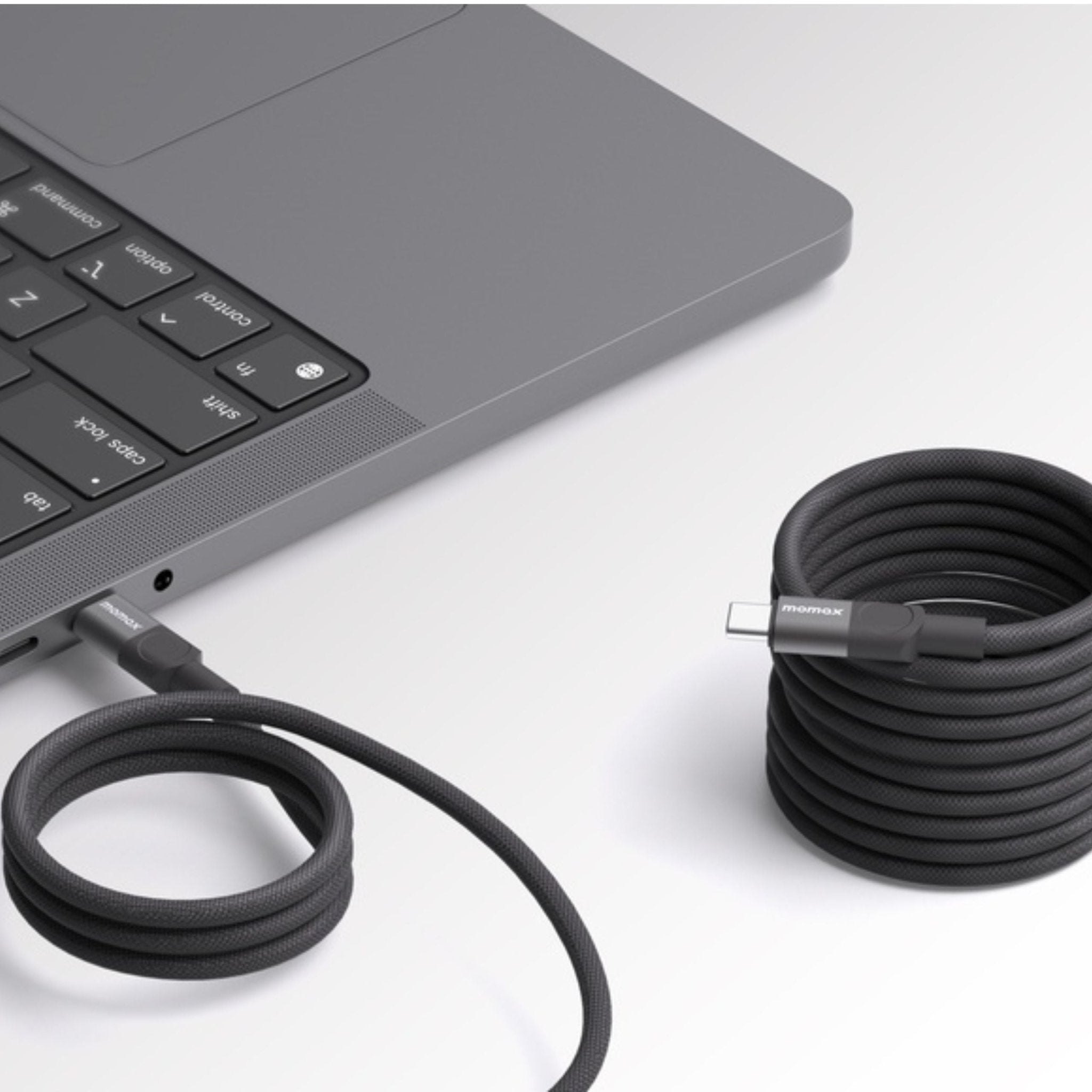 Momax Mag Link 60W USB-C TO USB-C Magnetic Cable 2M